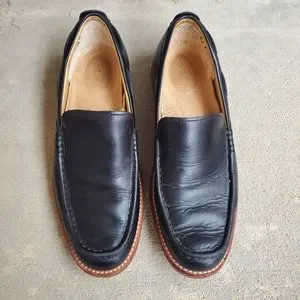 UGG | Shoes | Ugg Via Ponte Leather Mens Slipon Loafers 